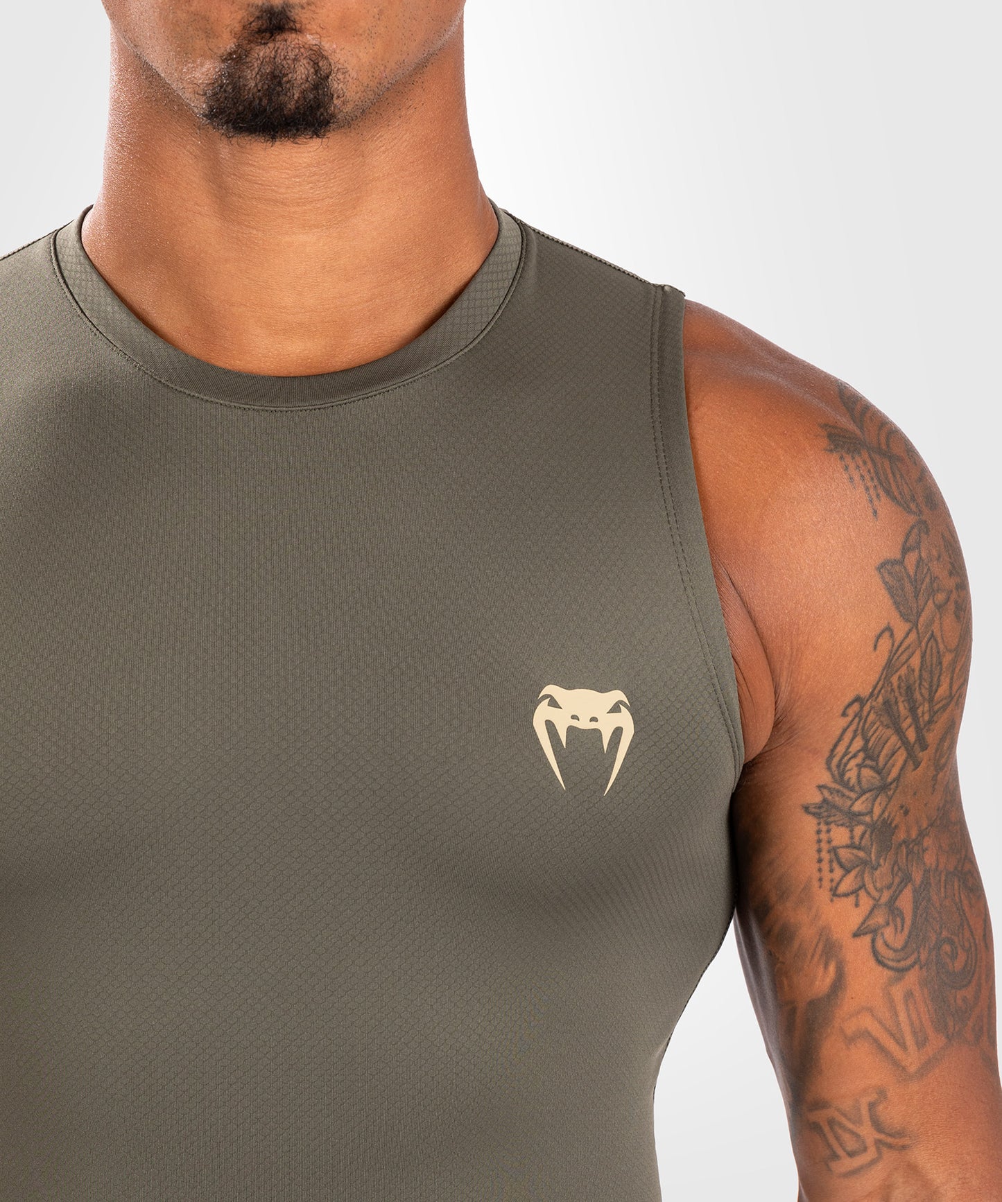 Venum Contender Herren Ärmelloser Rashguard - Khaki