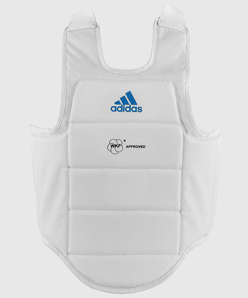 Adidas Karate Chest Protector WKF Approved - White