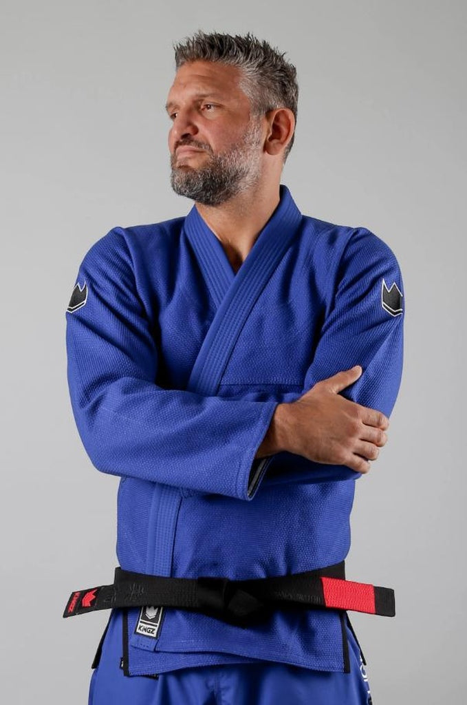 Kimonos de JJB Kingz Ultralight 2.0 - Bleu