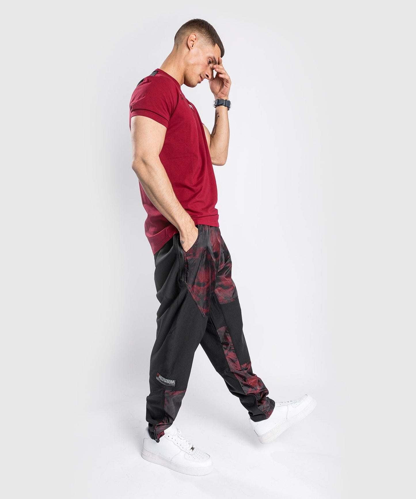 Venum Laser XT Jogging Pants - Oversize - Black/Red