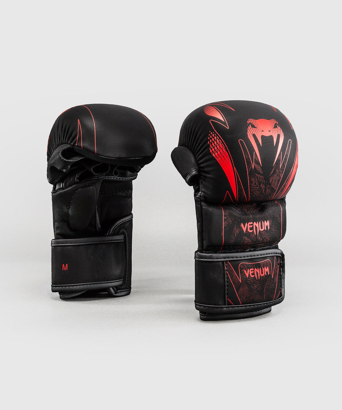 Venum Amazonia Reborn Guantes de sparring MMA - Negro/Rojo