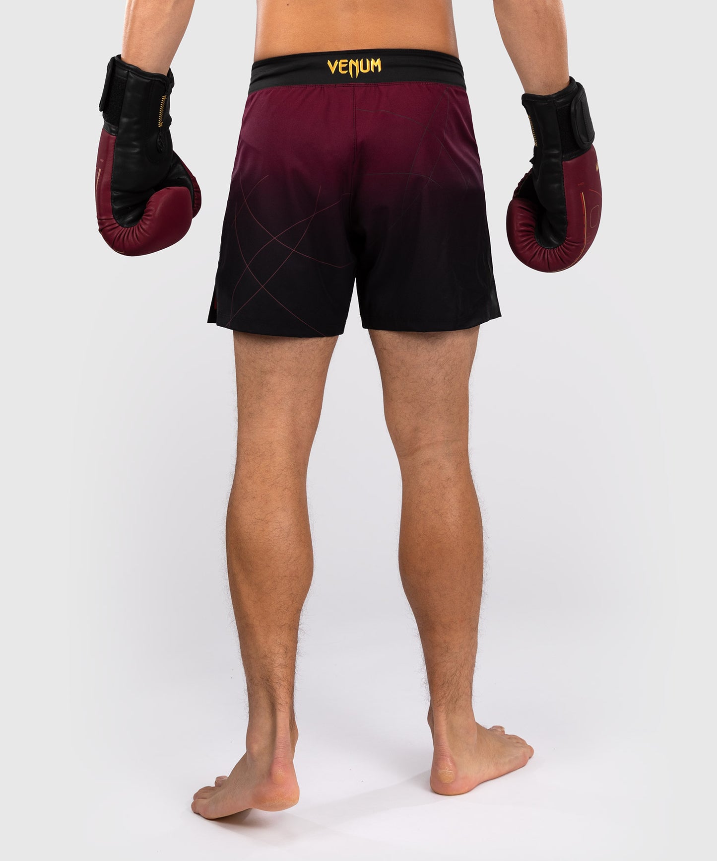 Venum Tactical XT Fight Shorts - Schwarz/Burgund/Gold