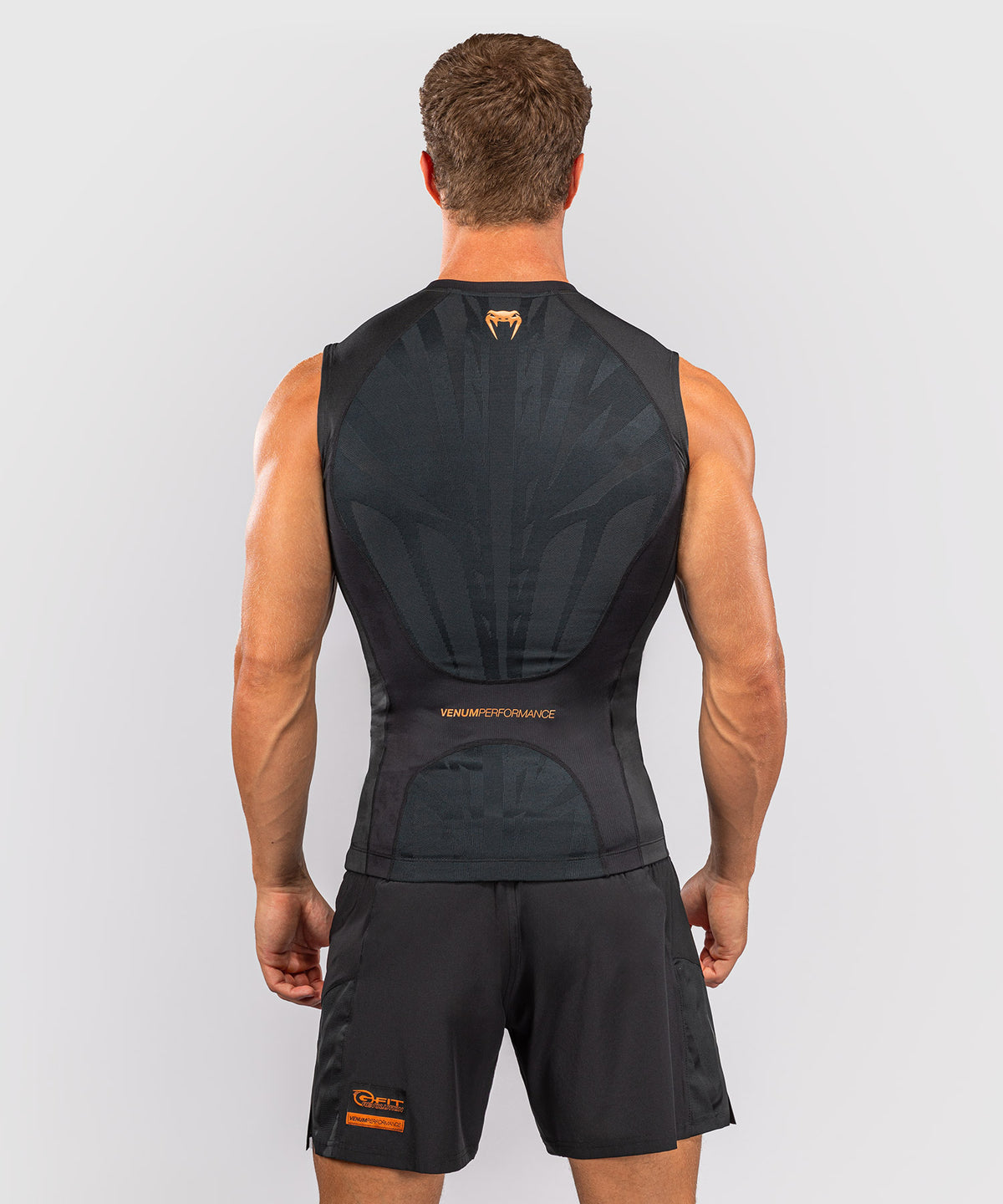Venum G-Fit Revolution Ärmelloses Rashguard - Schwarz/Kupfer