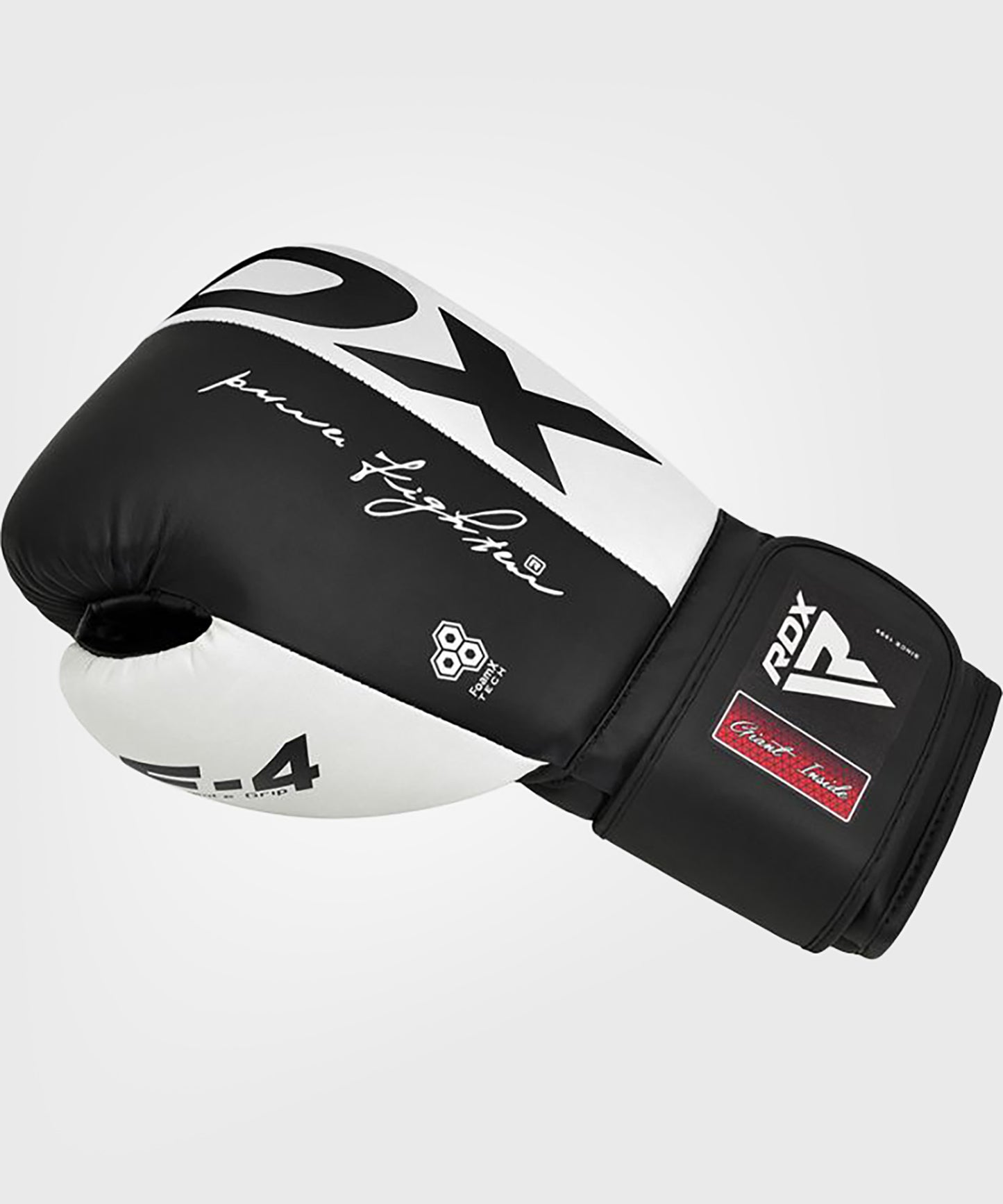 Gants de Boxe F4 RDX - Blanc/Noir