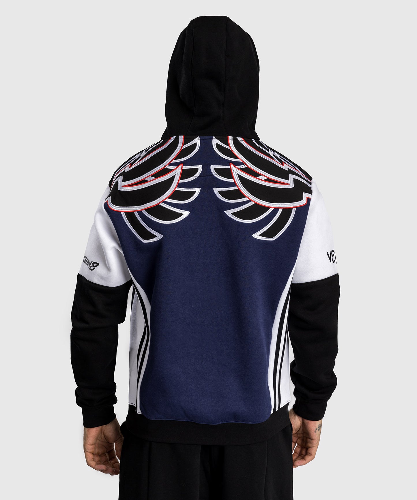 Sweatshirt à capuche Venum x TEKKEN 8 - Jin Kazama - Bleu/Noir/Blanc