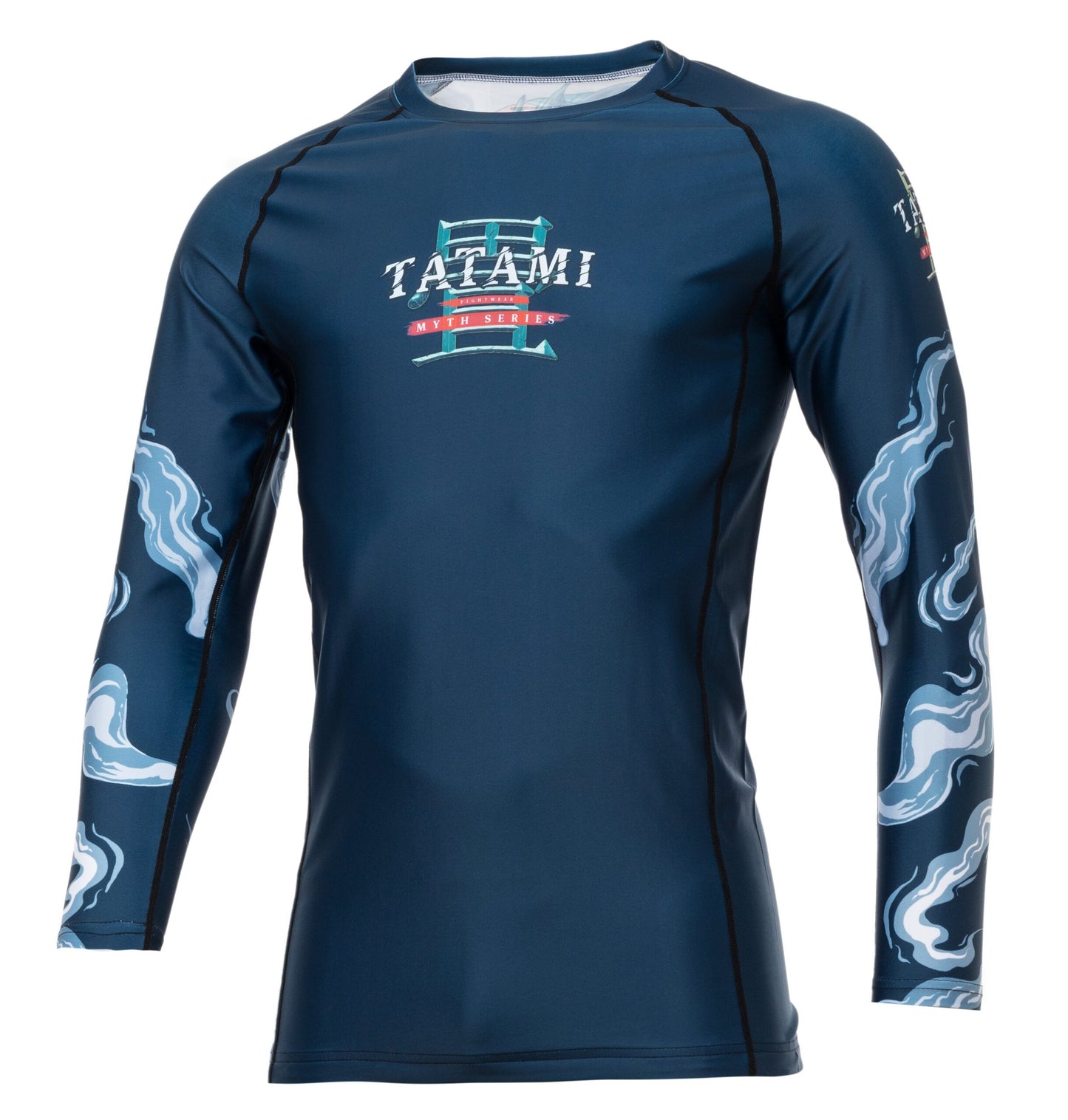 Tatami Fightwear Compression Eco Myth Series Dragon Camiseta de Entrenamiento - Azul