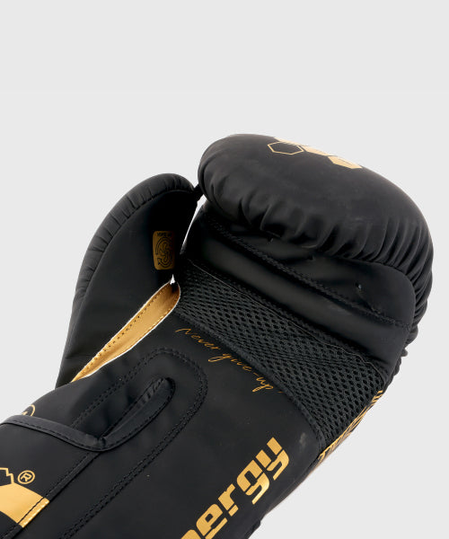 Montana Energy Newcode Boxing Gloves - Black/Gold