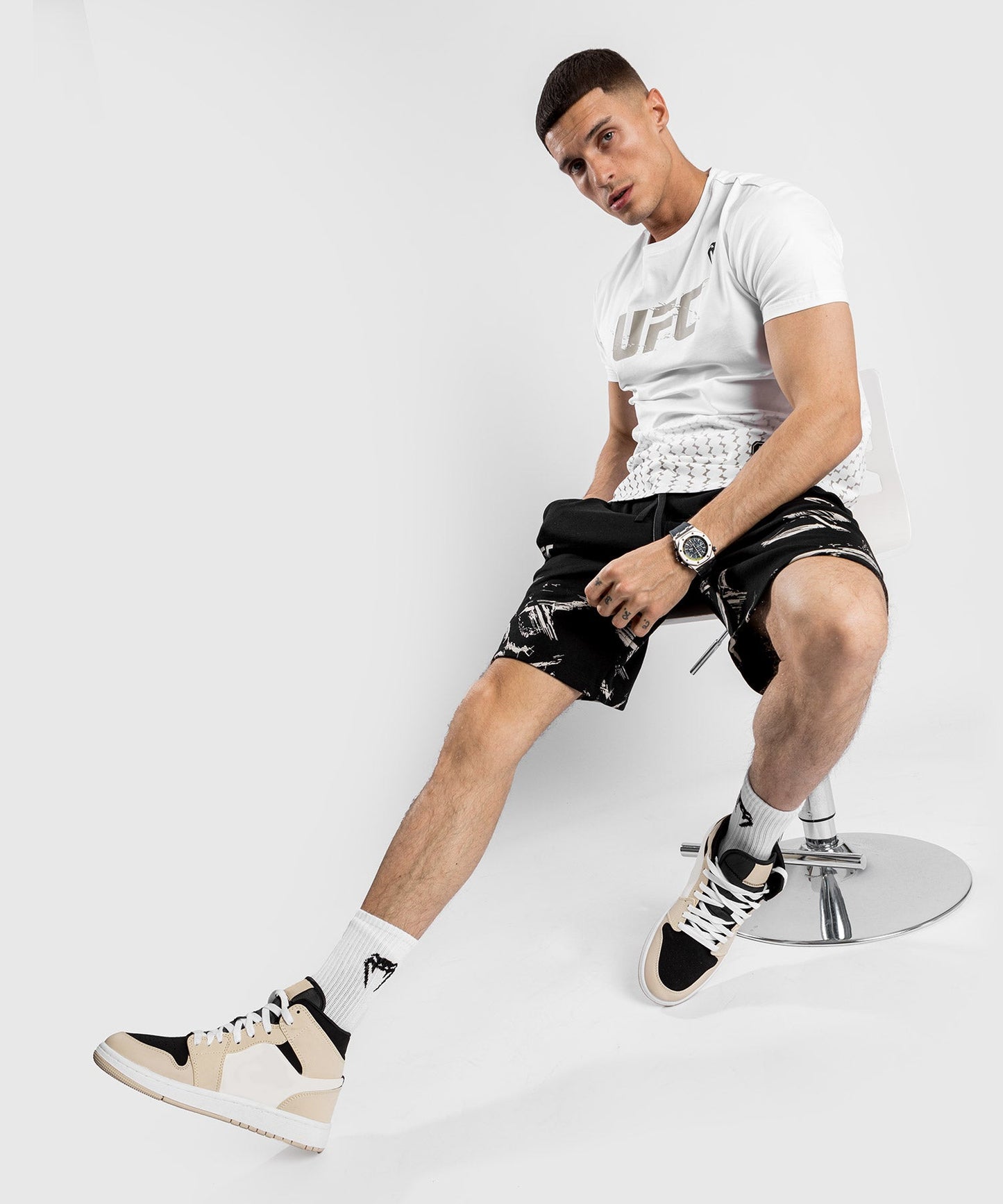 UFC T-Shirt Venum Authentic Fight Week 2.0 - Short Sleeve - White
