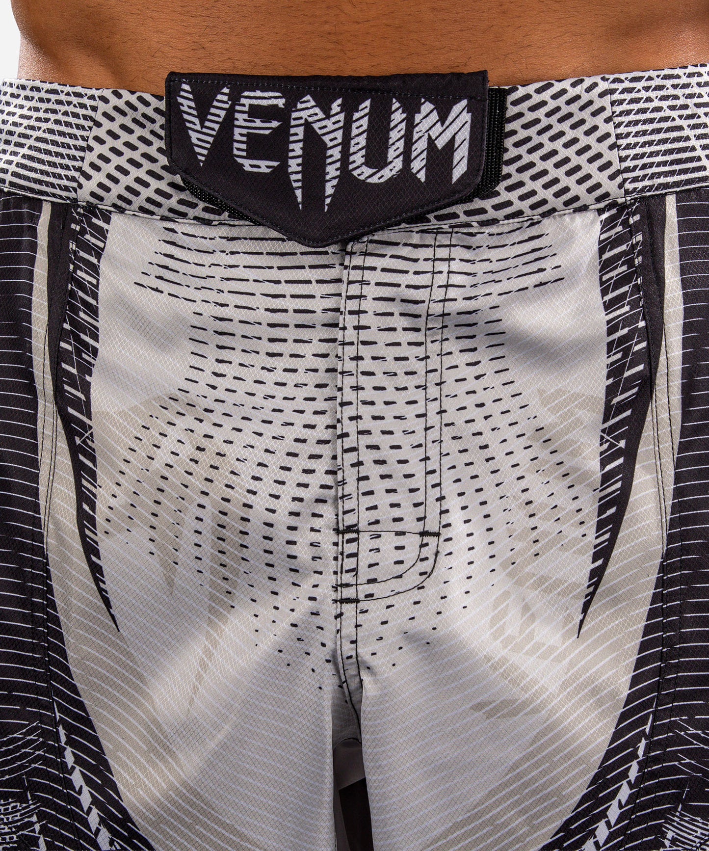 Venum Galactic 3.0 Fightshorts - Cremeweiß/Schwarz