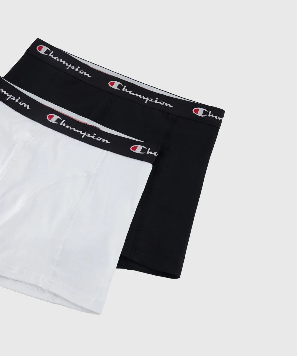 Champion Pack 2 Boxer Shorts - White