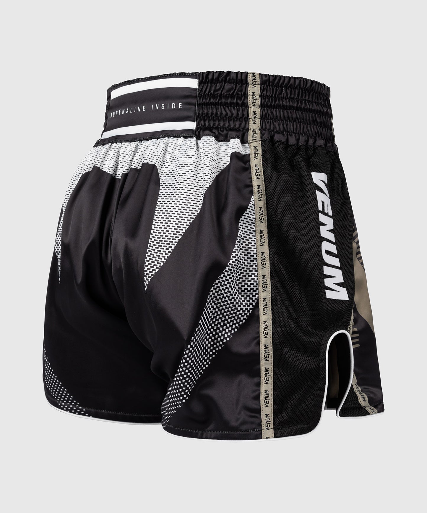 Venum Adrenaline Muay Thai Shorts - Black/Sand