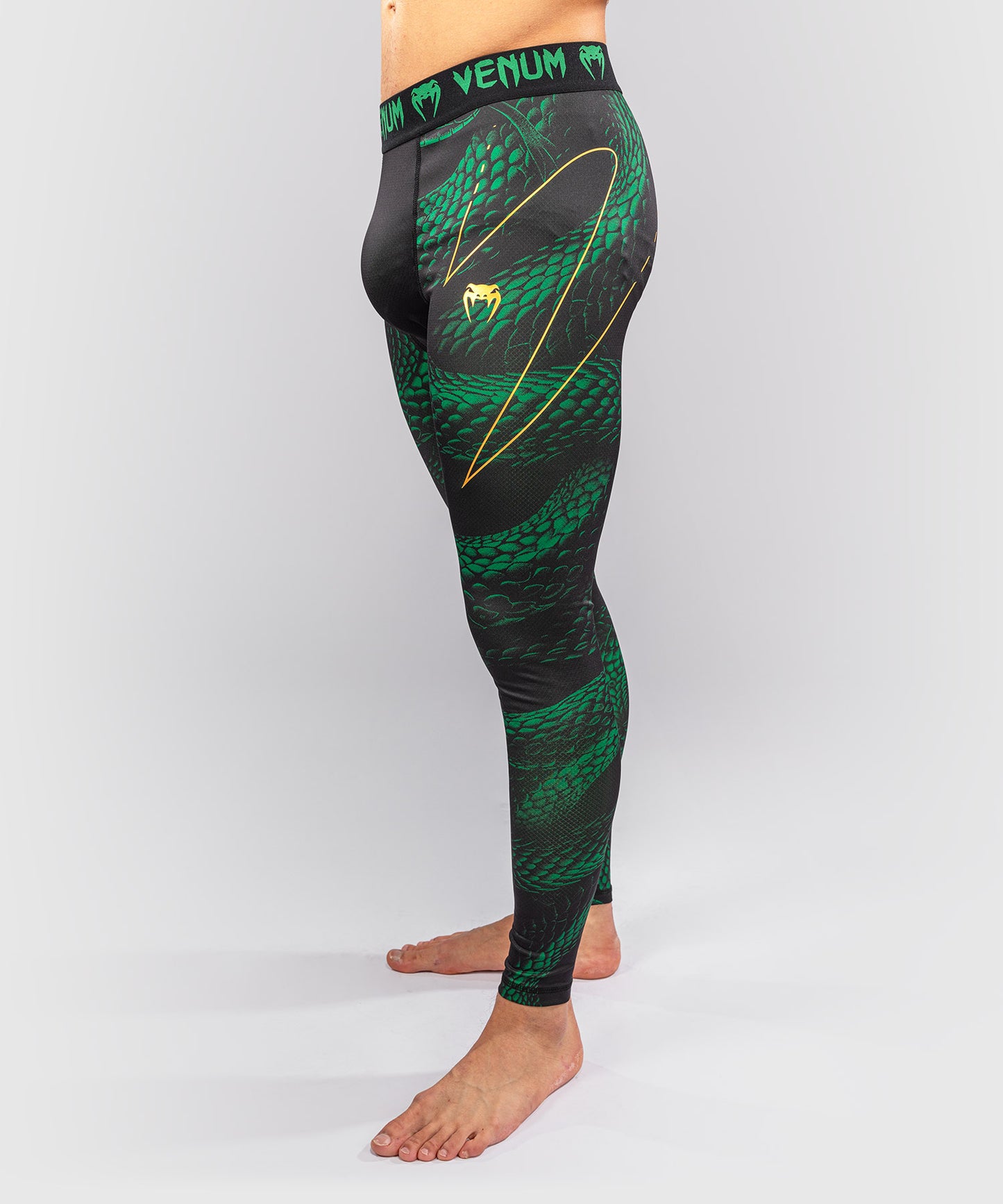 Venum Matupa Spats - Negro/Verde/Oro