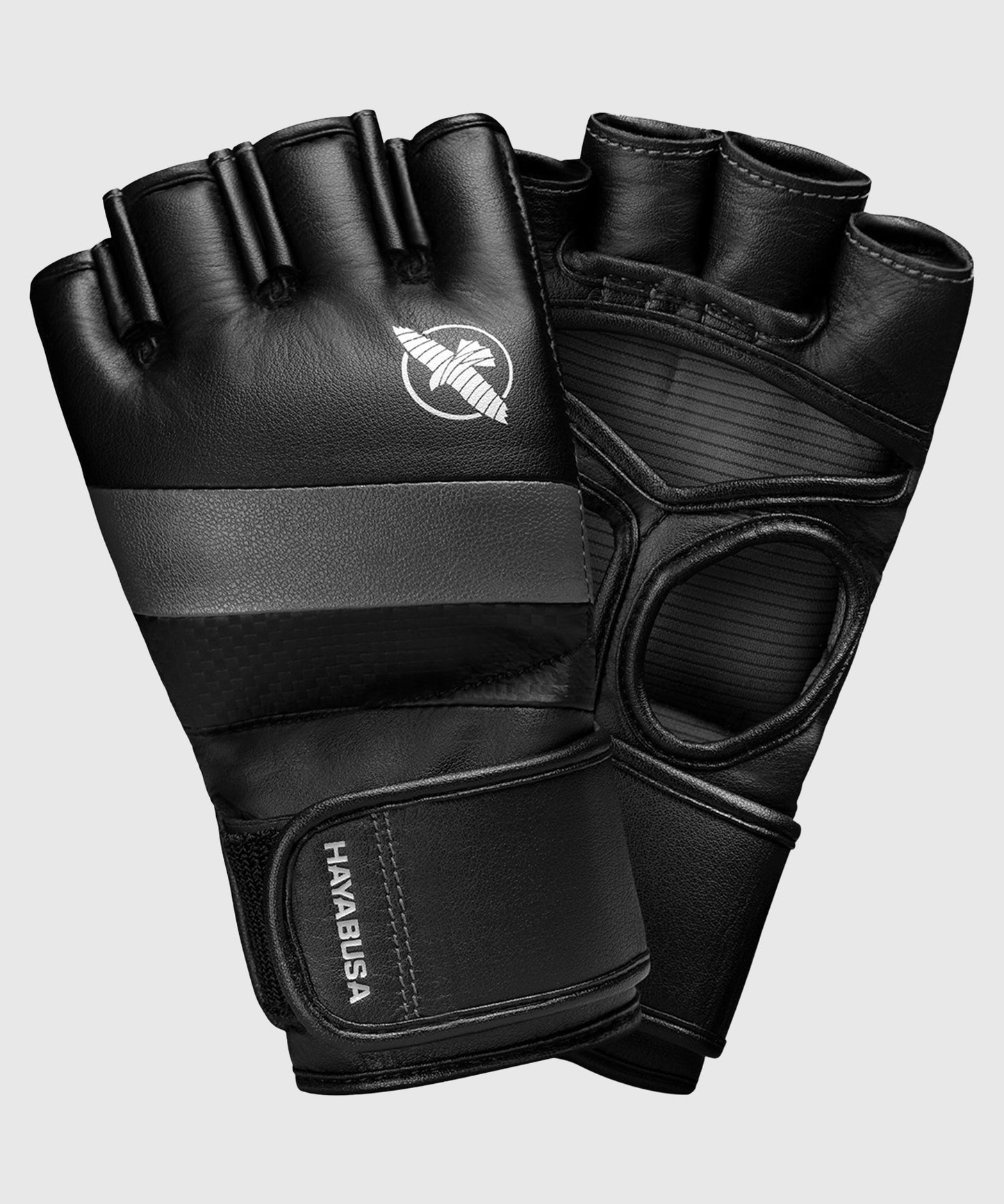 Gants de MMA T3 Hayabusa - Noir/Gris
