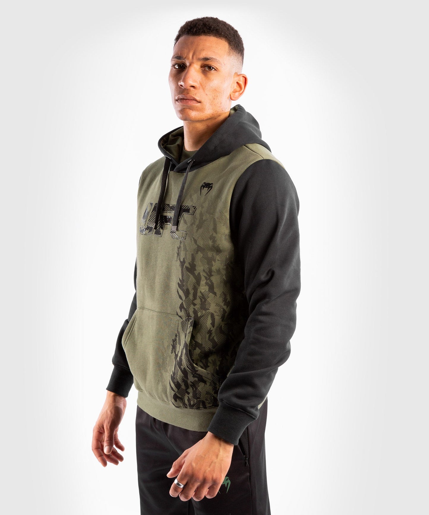 UFC Men's Hooded Sweatshirt Venum Authentic Fight Week - Khaki