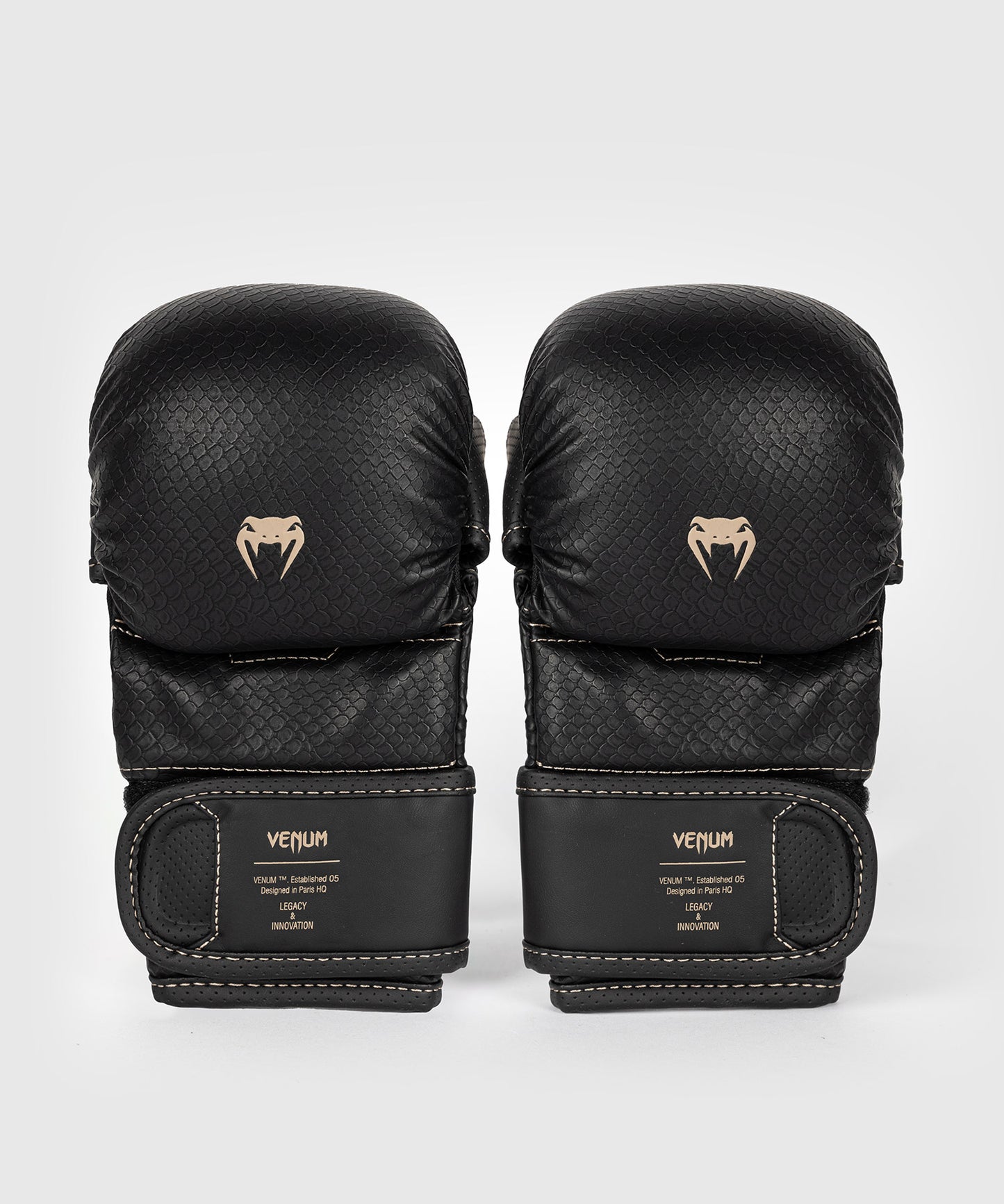 Venum Impact Evo Scales MMA Sparring Gloves - Brown