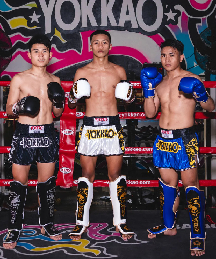 Yokkao Original Oro Muay Thai Shorts - Weiß