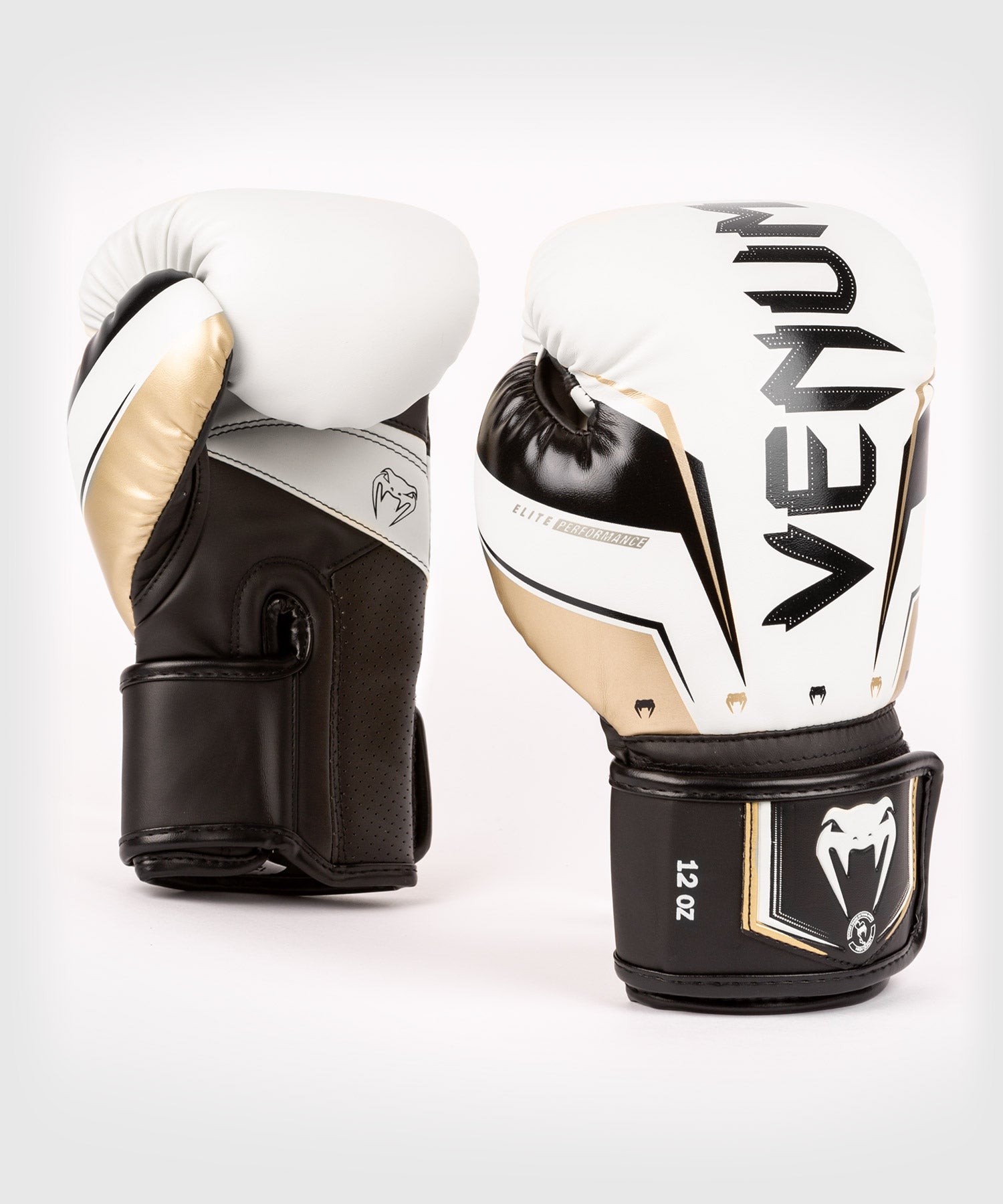 Venum Elite Evo Boxing Gloves White/Gold – Dragon Bleu