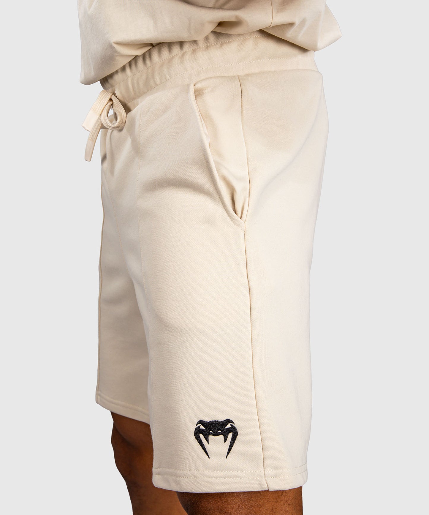 Venum Contender Fleece Pantalón Corto de Algodón – Blanco Hueso