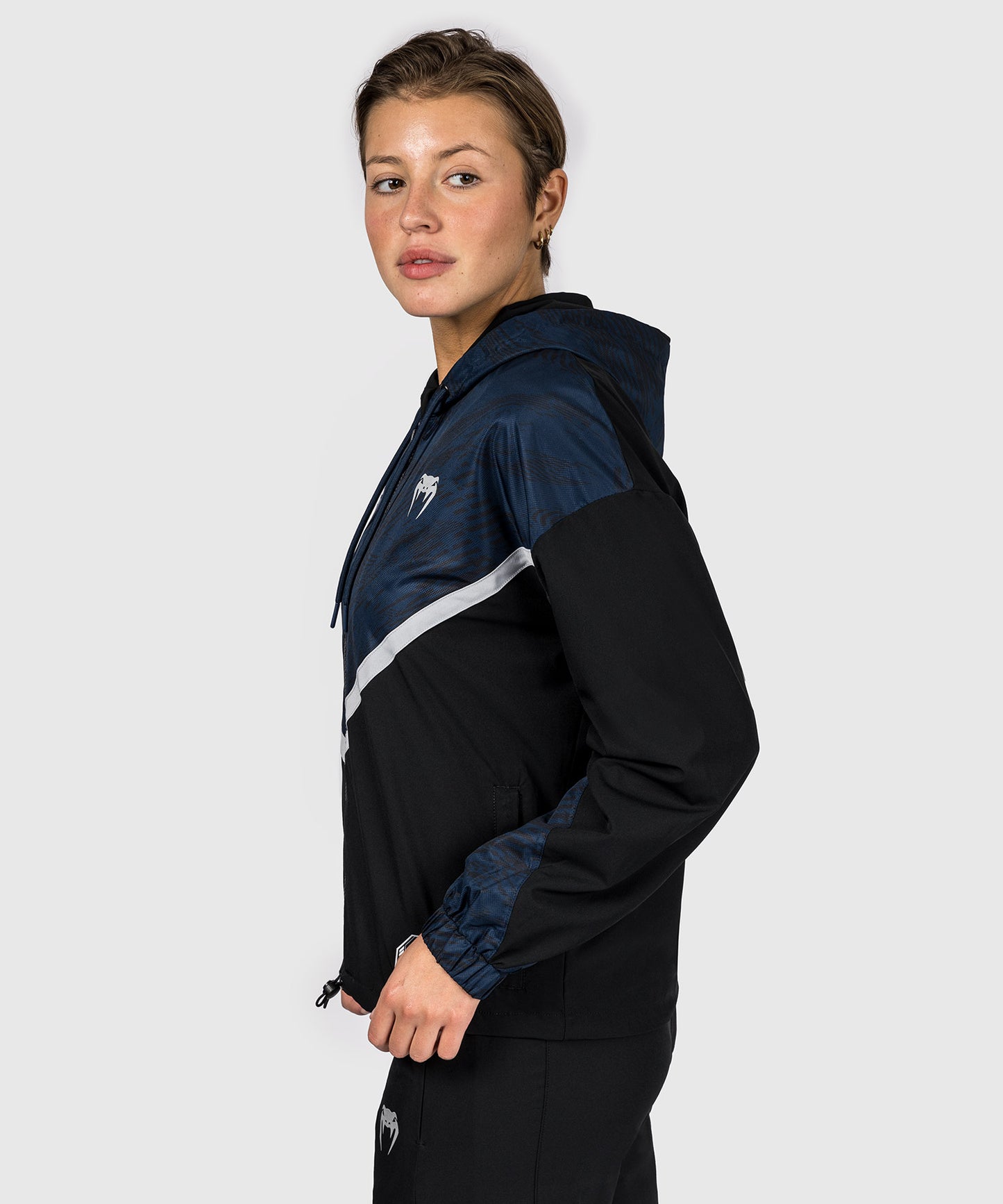 Veste à Capuche Zippé pour Femmes UFC Fusion by Venum Fight Week - Bleu Océanique
