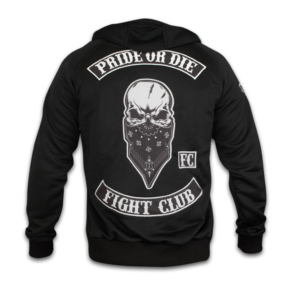 Sweat À Capuche Et Zip Pride Or Die Fight Club - Noir