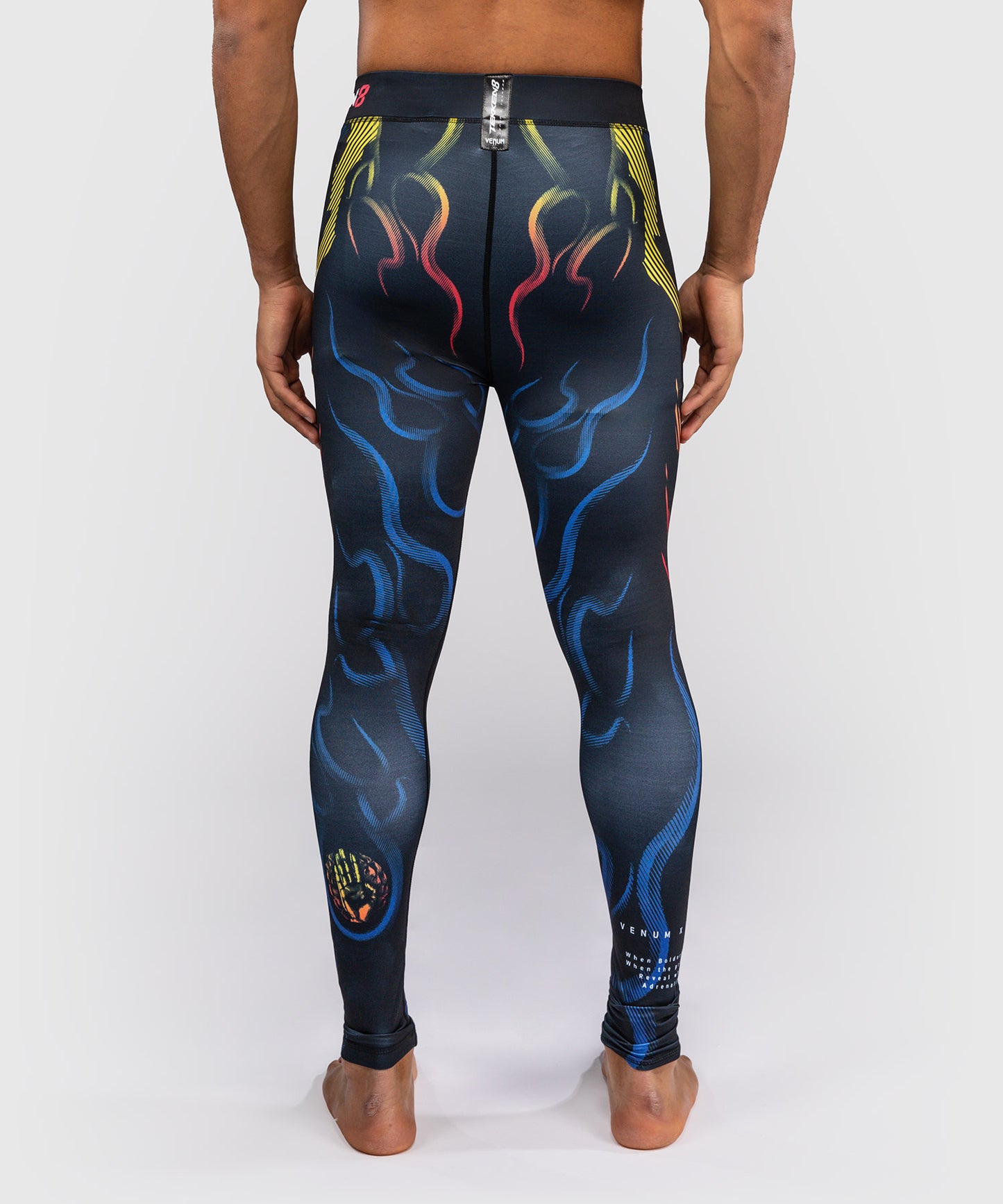Pantalon de Compression Yoshimitsu Venum x TEKKEN 8 - Noir/Orange