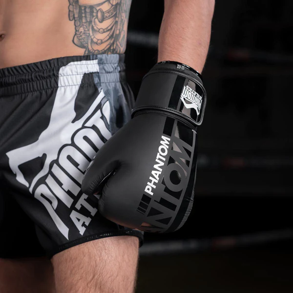 Phantom Athletics Apex Boxing Gloves – Black