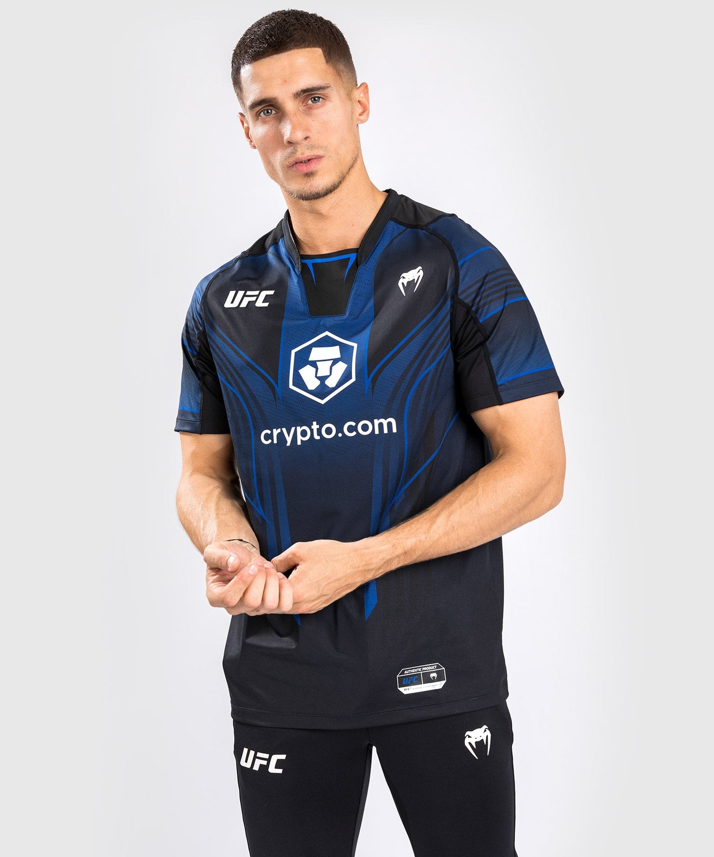 UFC Men's Technical T-Shirt Venum Authentic Fight Night 2.0 - Midnight Edition