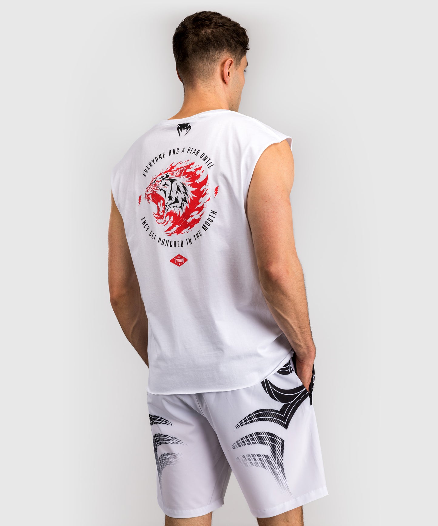 Venum x Mike Tyson Tiger Ärmelloses T-Shirt - Optisch Weiß