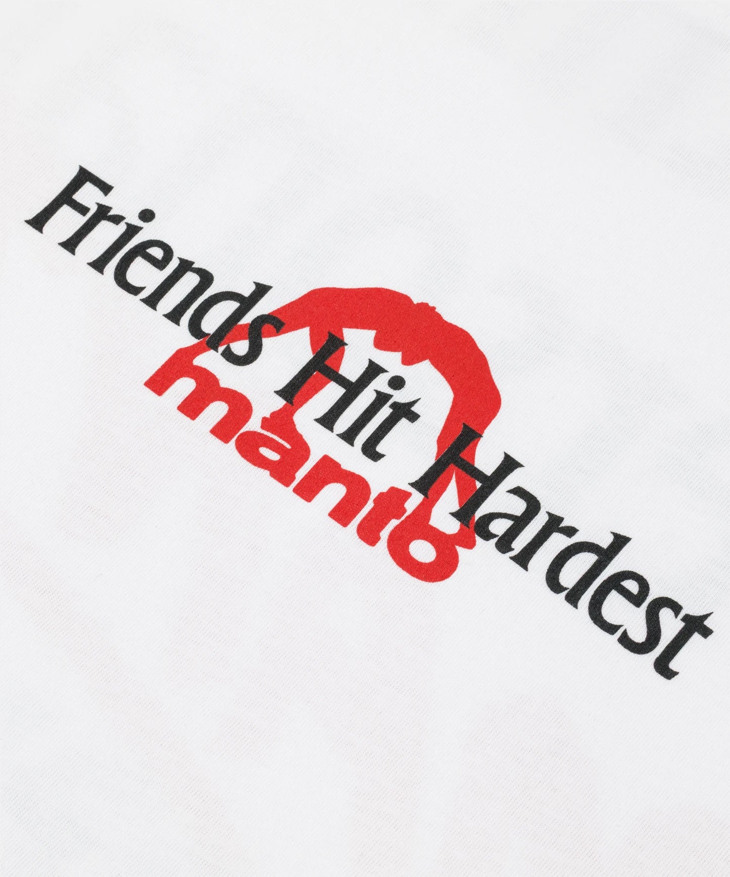 T-shirt Manto Nothing Personal - Blanc