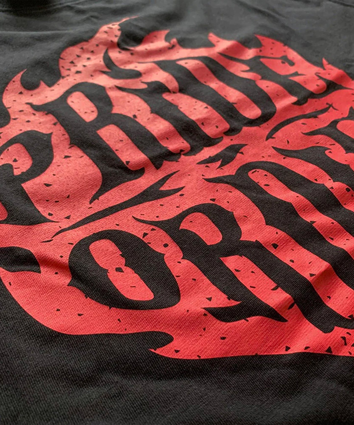 T-Shirt Pride Or Die Reckless Flames - Noir