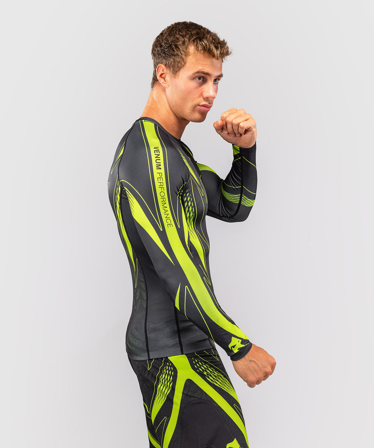 Venum Amazonia Reborn Maglia a compressione a maniche lunghe - Nero/Verde