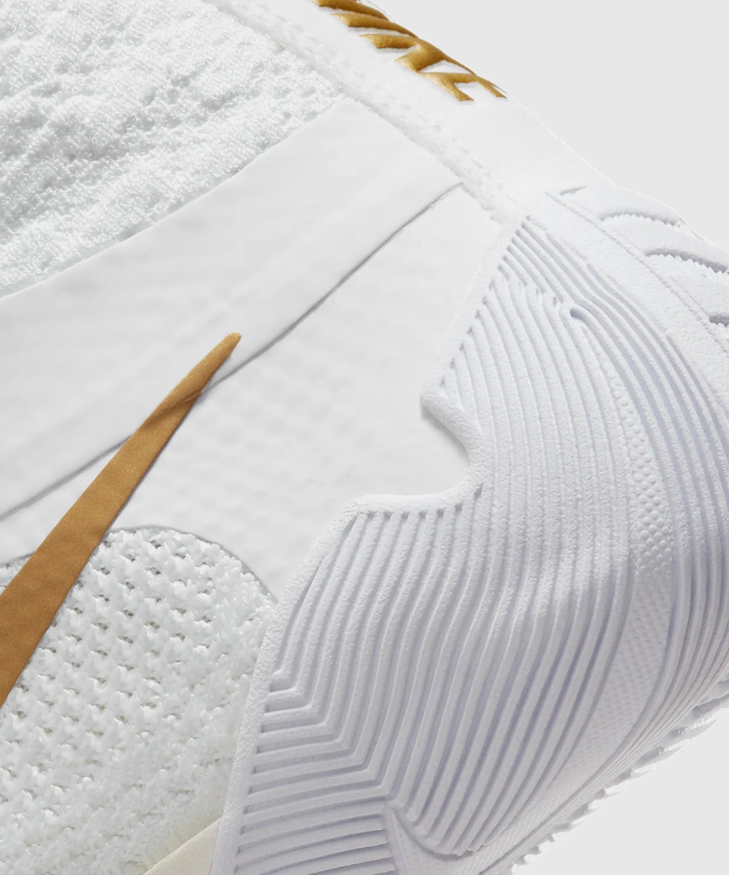 Nike Tawa Calzado de Lucha - Blanco/Oro Metálico