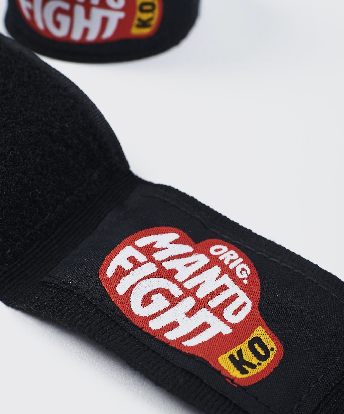 Manto Gloves Vendas de Boxeo - Negro