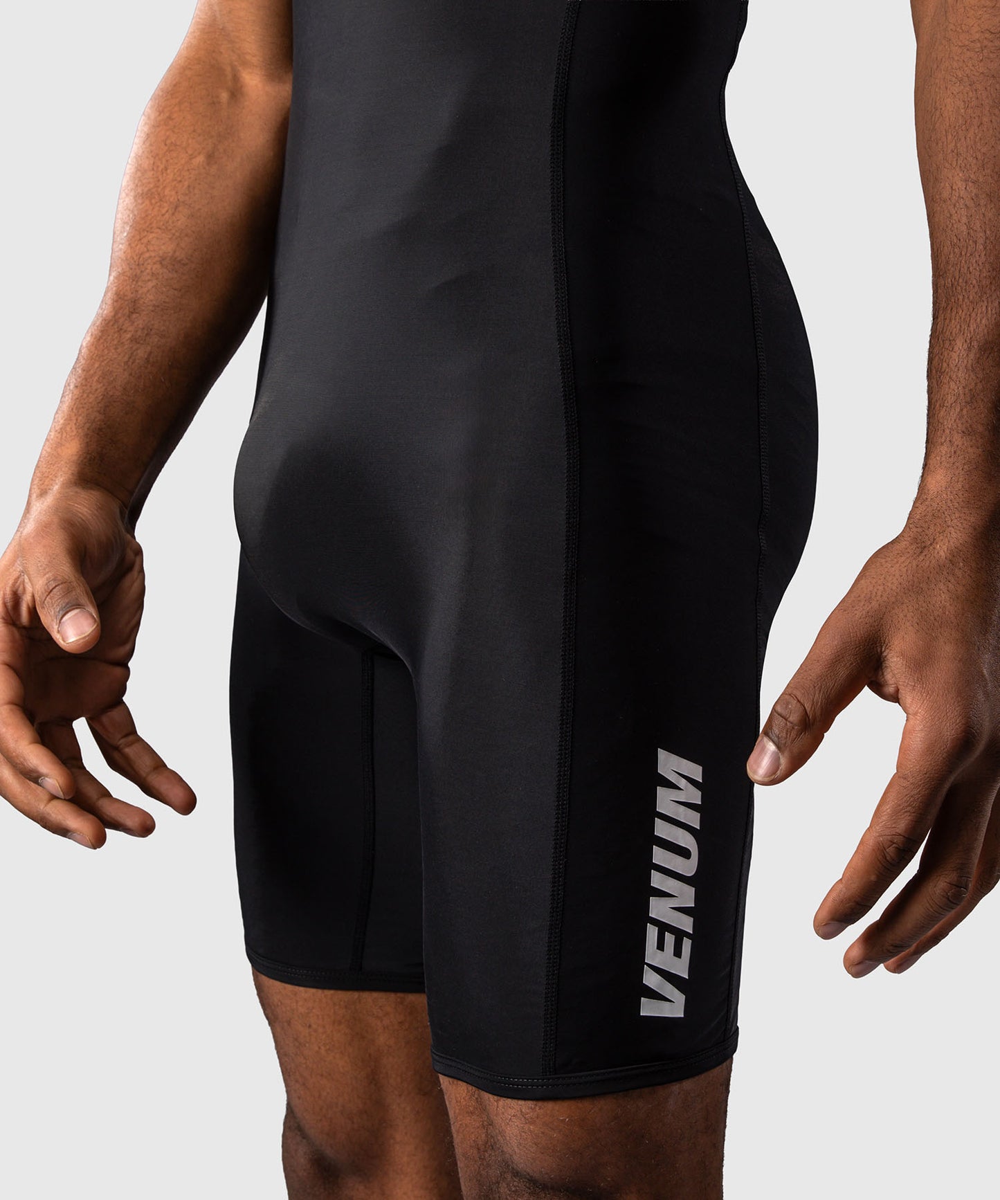 Venum Challenger Men's Wrestling Singlet - Black