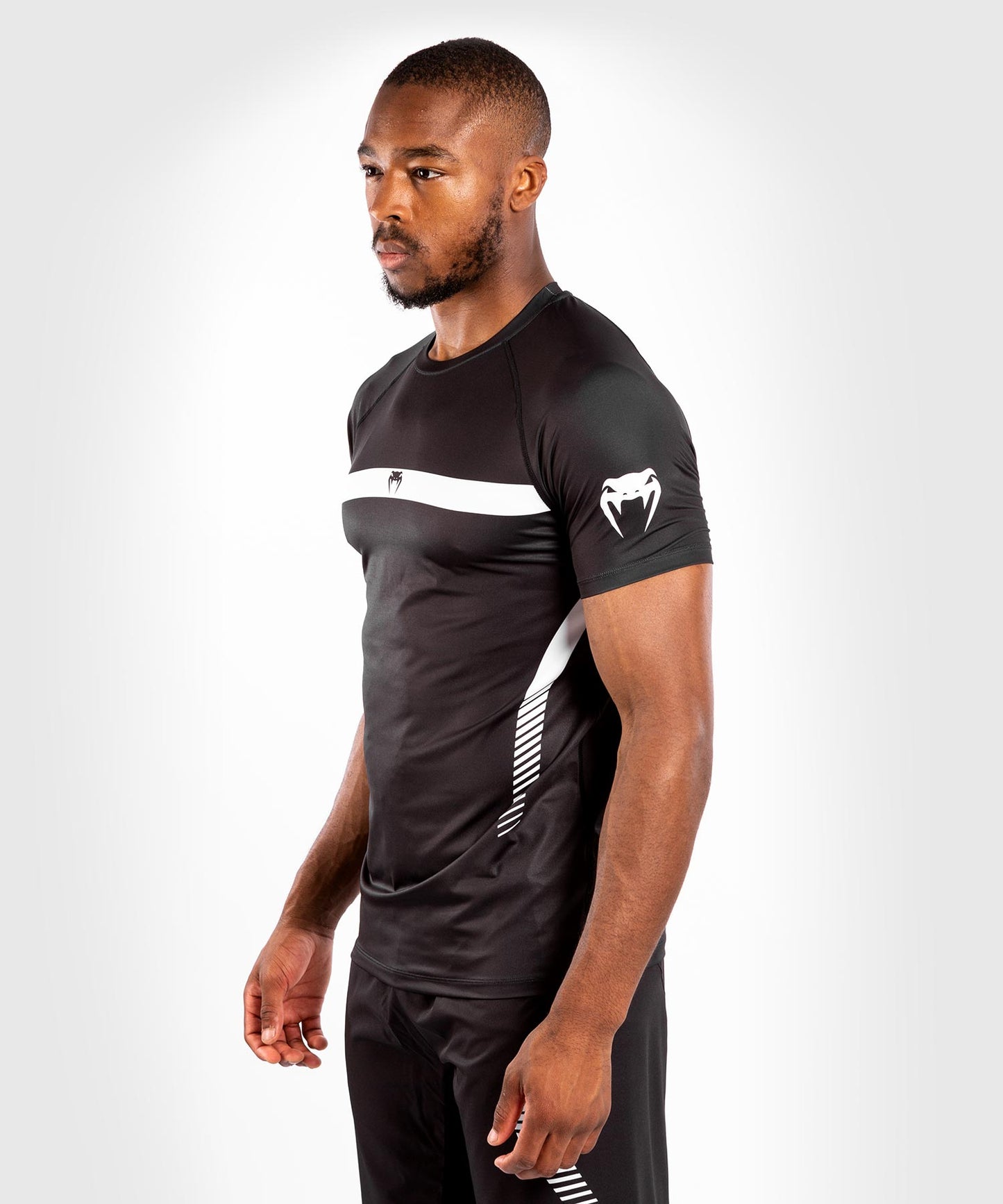 T-shirt Venum No Gi 3.0 Dry-Tech - Nero/Bianco