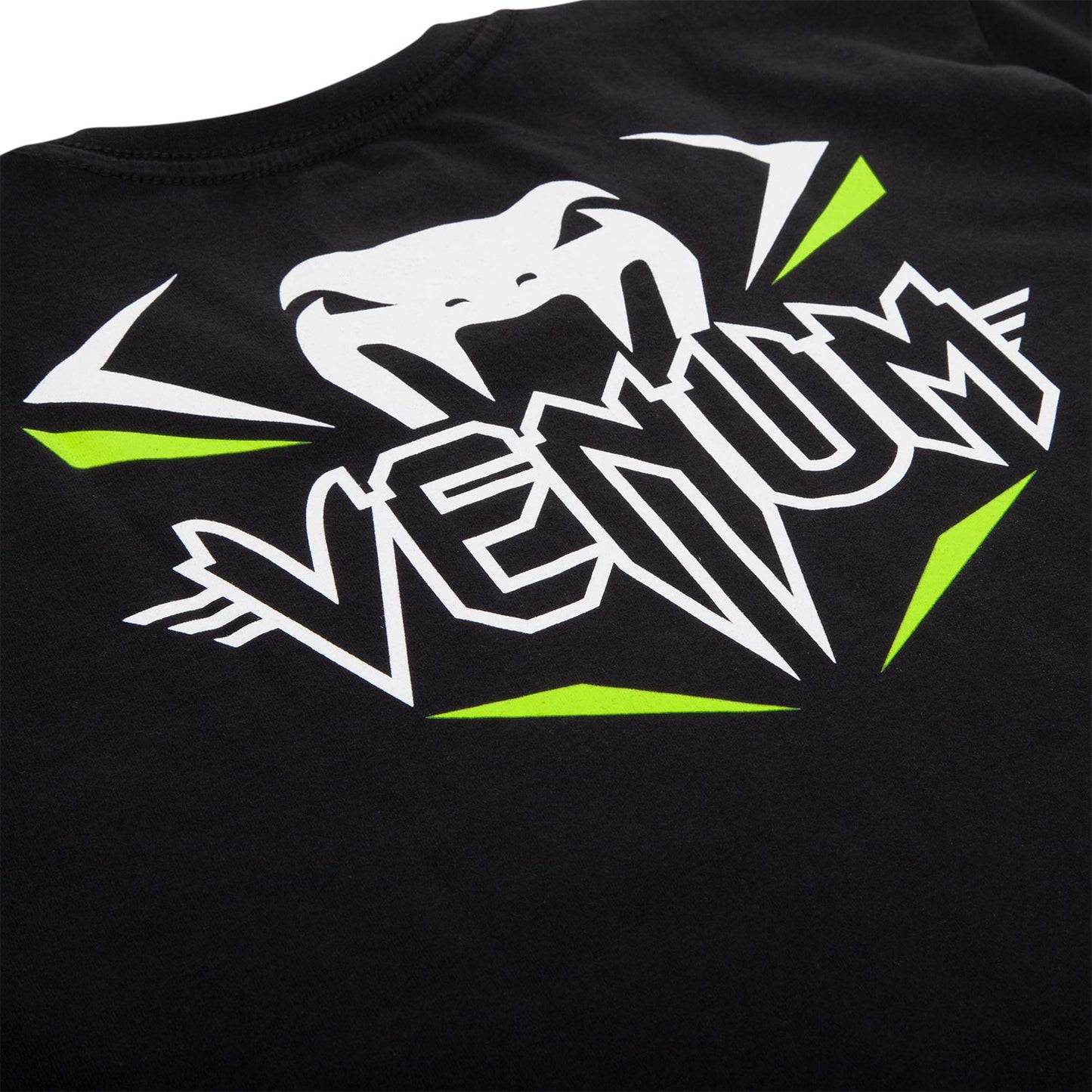 T-shirt Venum Strike Fight - Noir/Vert fluo