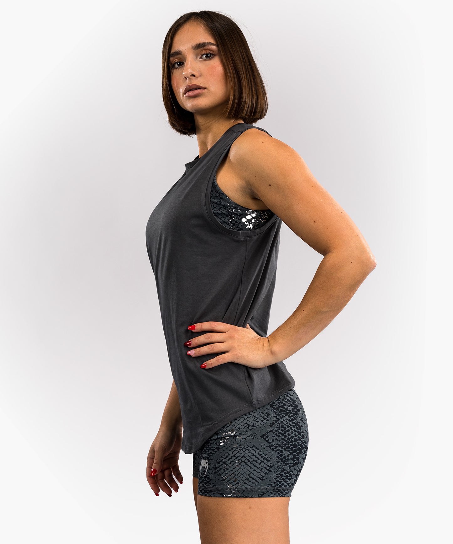 Venum Amazonia Frauen Tank Top - Dunkelgrau