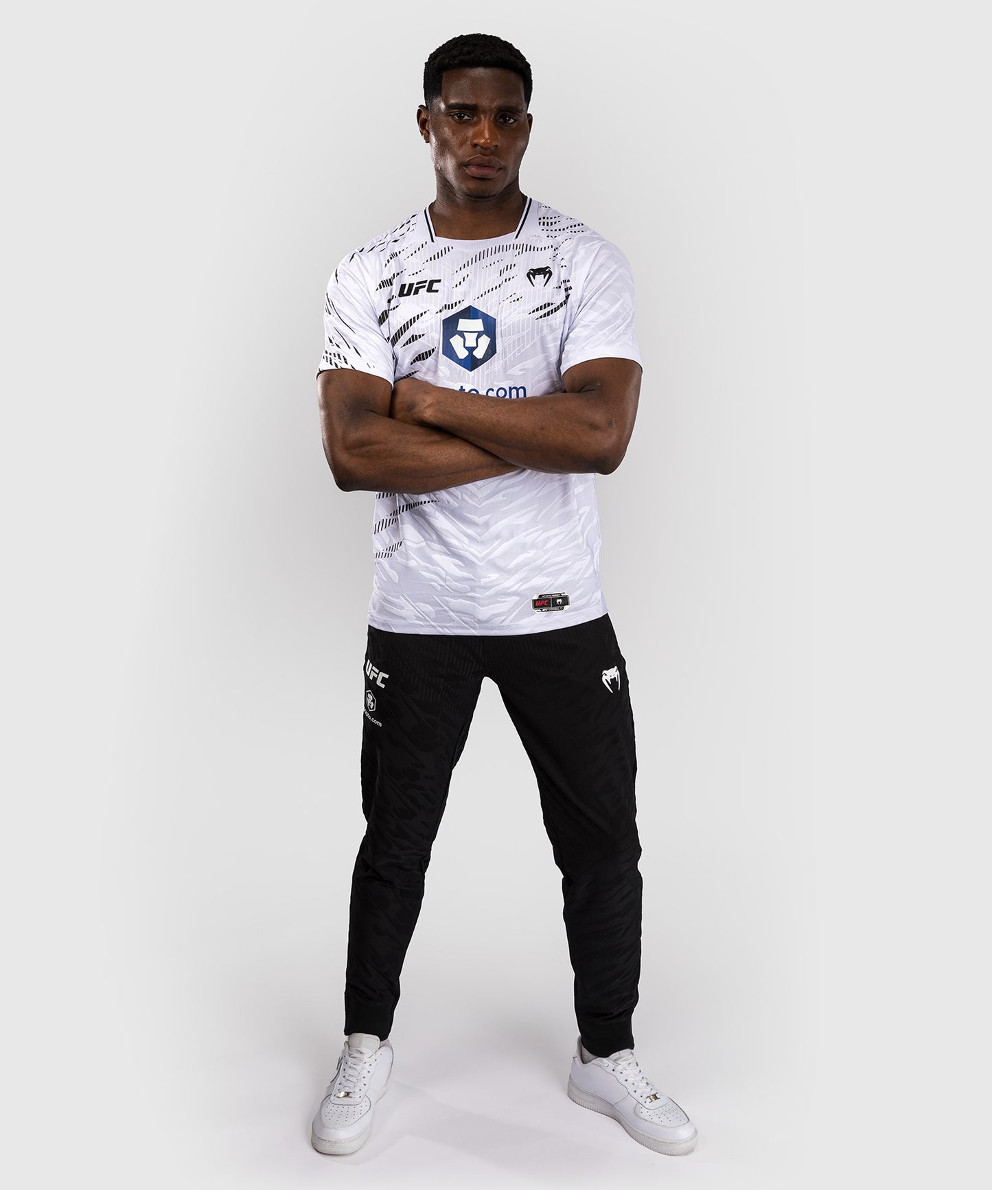 UFC Fusion by Venum Authentic Fight Night Camiseta de Salida para Hombre - Blanco