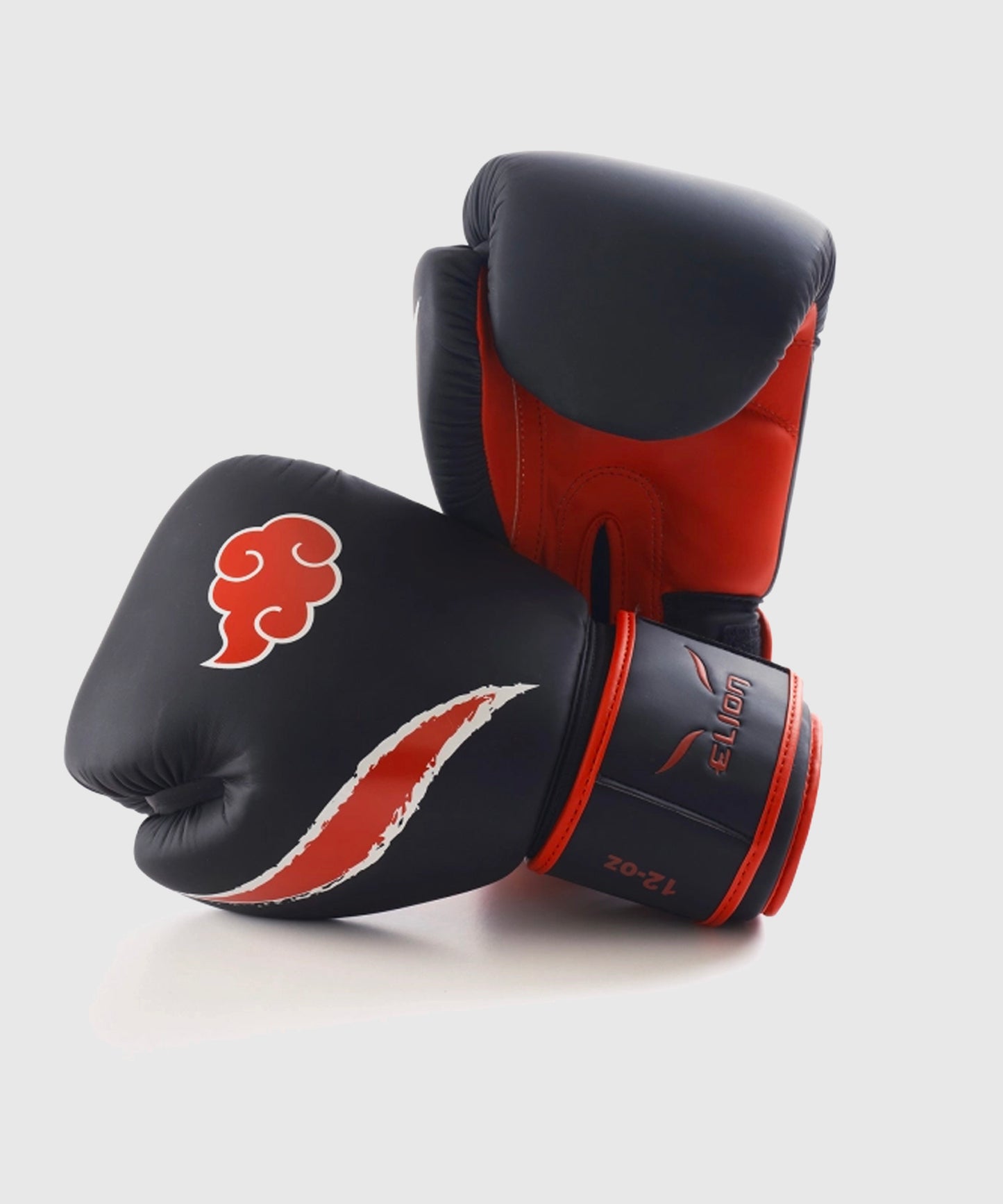 Elion X Naruto Akatsuki Boxhandschuhe - Schwarz/Rot