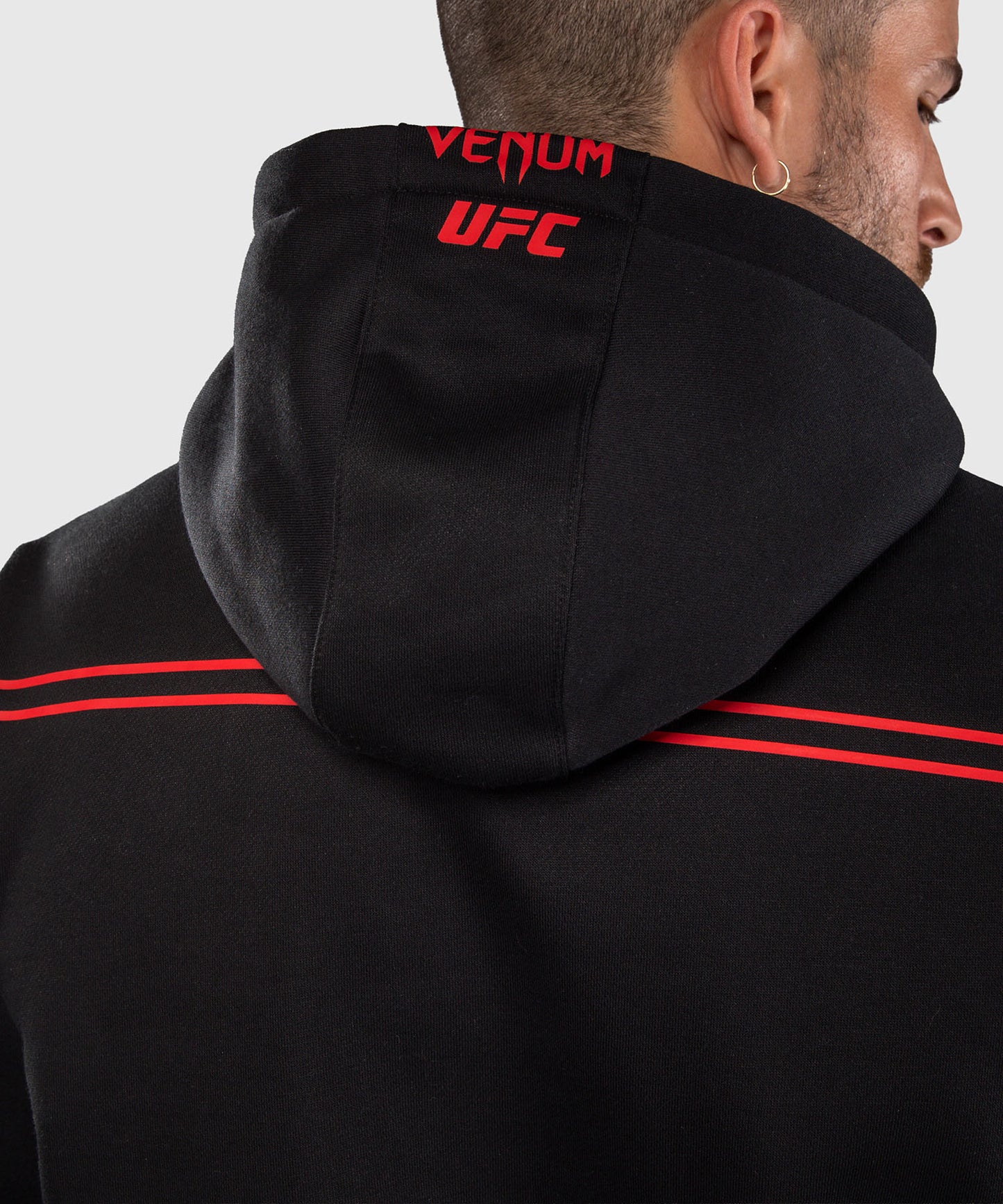 Venum UFC Unity by Venum Authentic Fight Week Herren-Kapuzenpullover - Schwarz