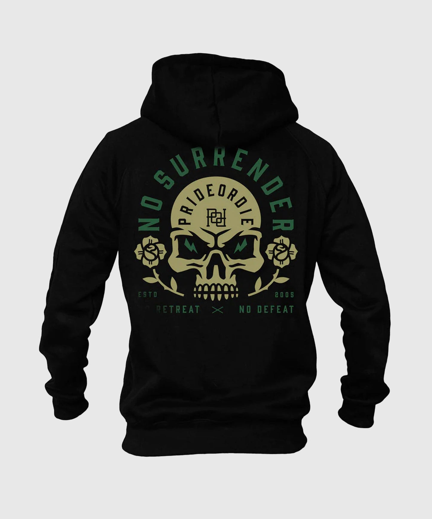 Pride Or Die No Surrender Sweatshirt - Black