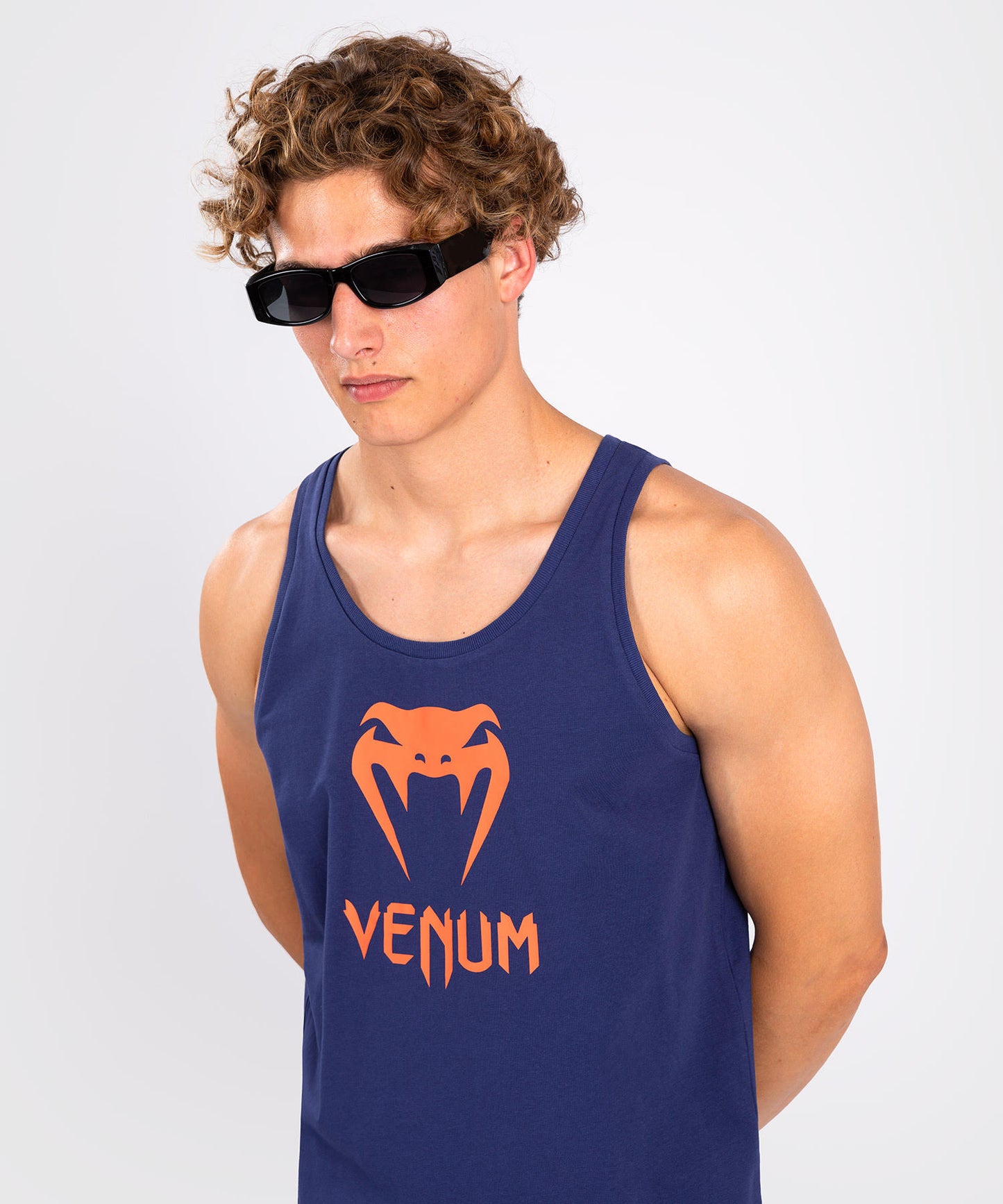 Venum Classic Tank Top - Marineblau/Orange