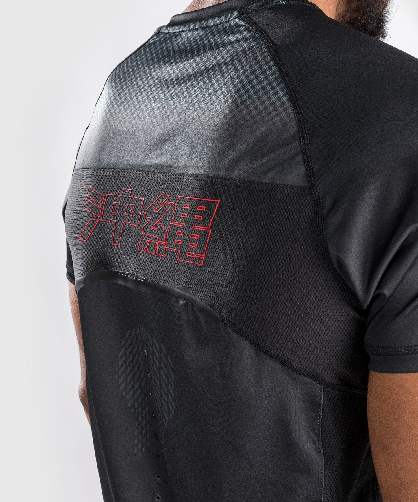 Dry tech T-shirt - Short Sleeve - Venum Okinawa 3.0 - Black/Red