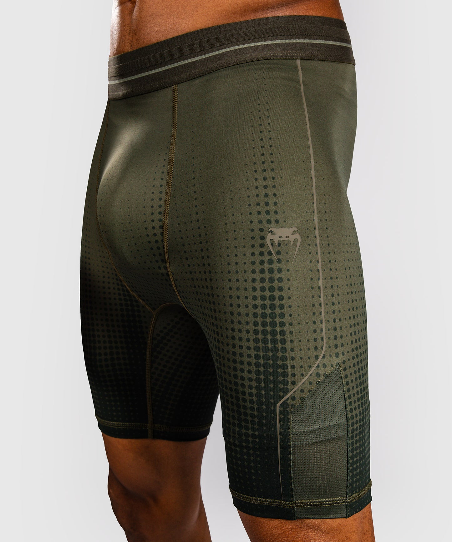 Venum Stealth Vale Tudo Shorts - Khaki/Dark Green