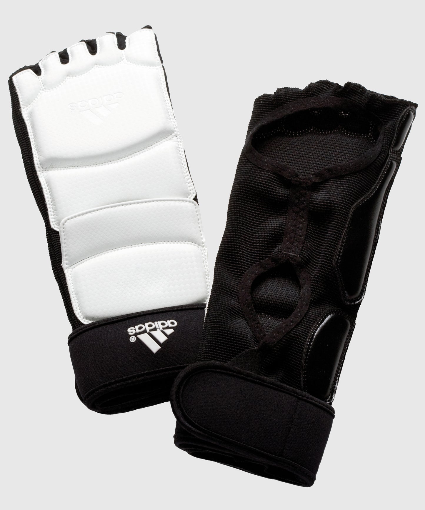 Mitaines de Taekwondo Adidas - Blanc/Noir