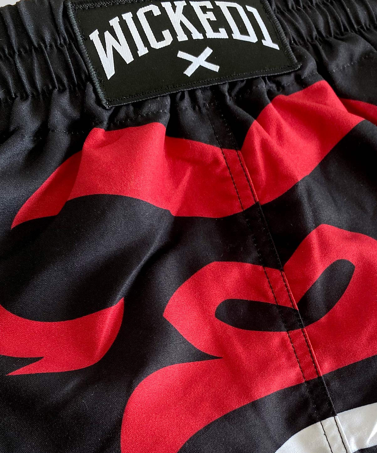 Short De Muay Thai Wicked One Gorilla - Noir