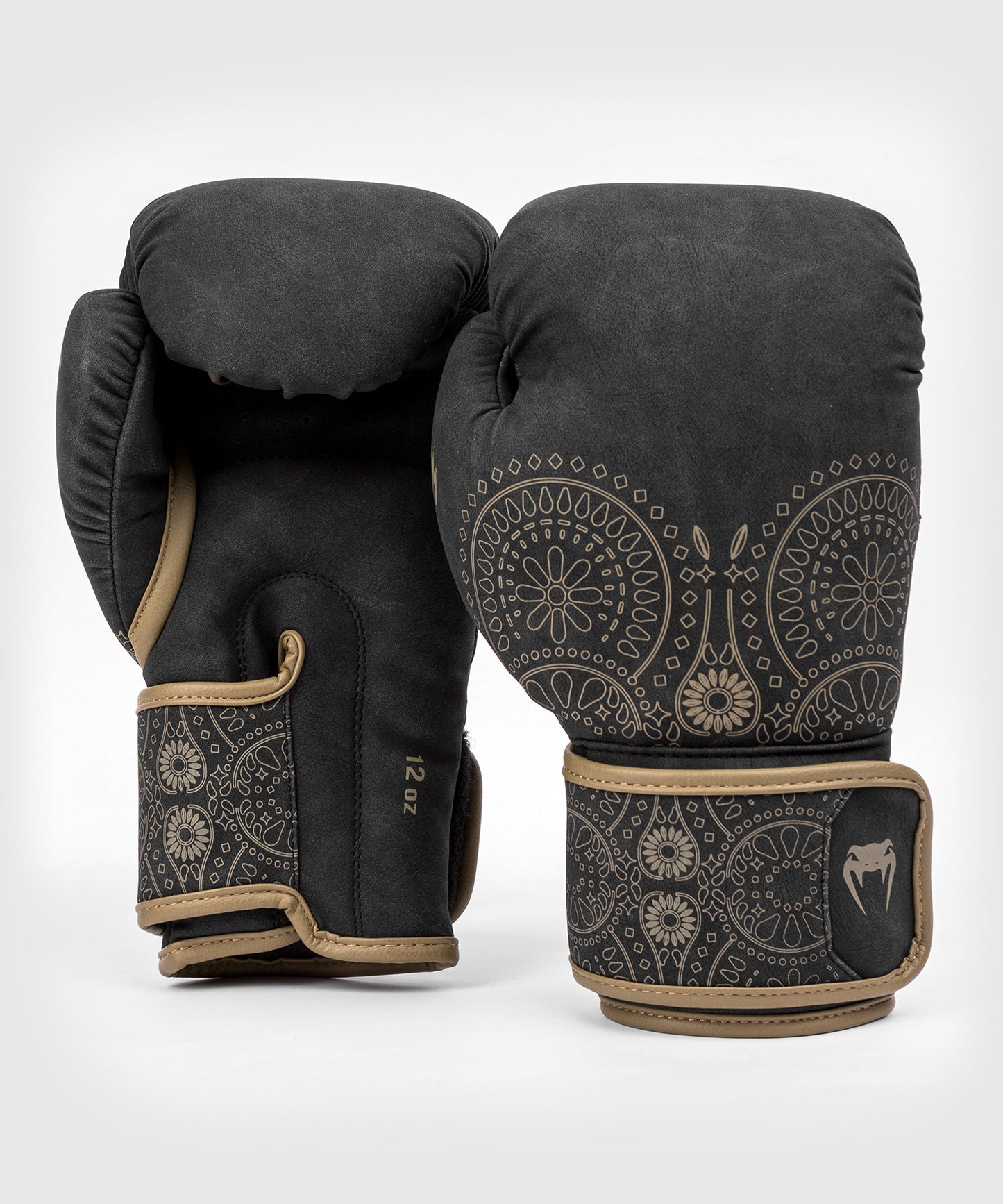 Gants de boxe Santa Muerte Dark Side Venum - Noir/Marron