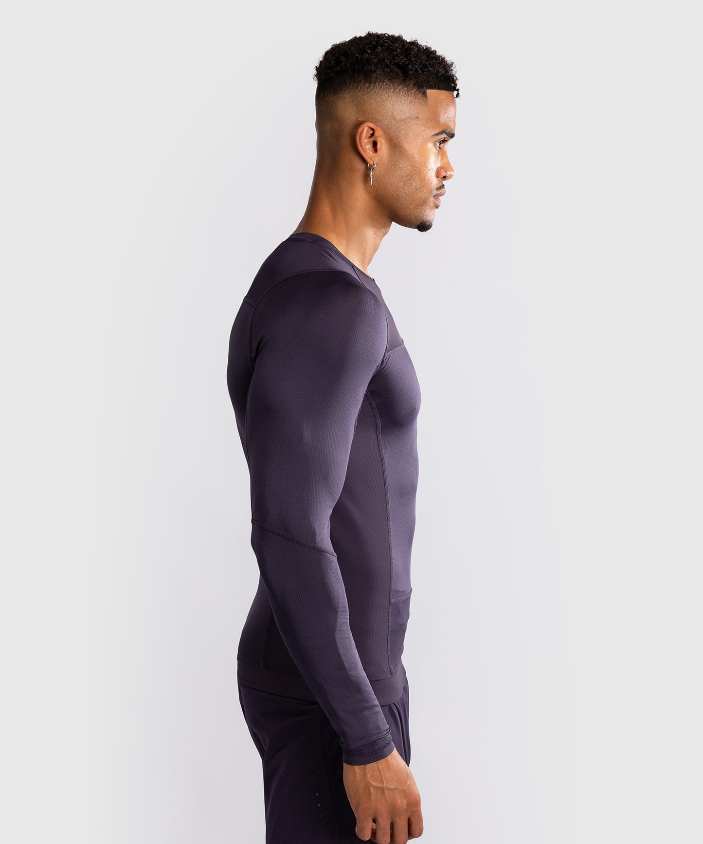 Venum G-Fit Air Herren Langarm Rashguard - Tiefpurpur