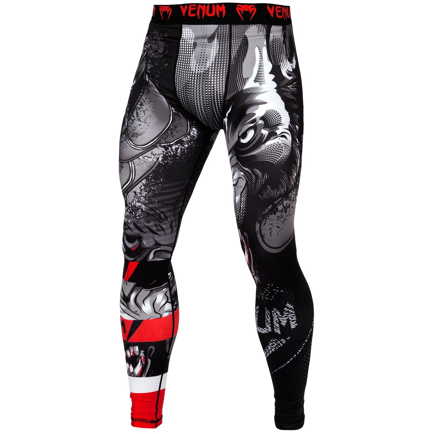 Venum Werewolf Compression Tights - Black/Grey