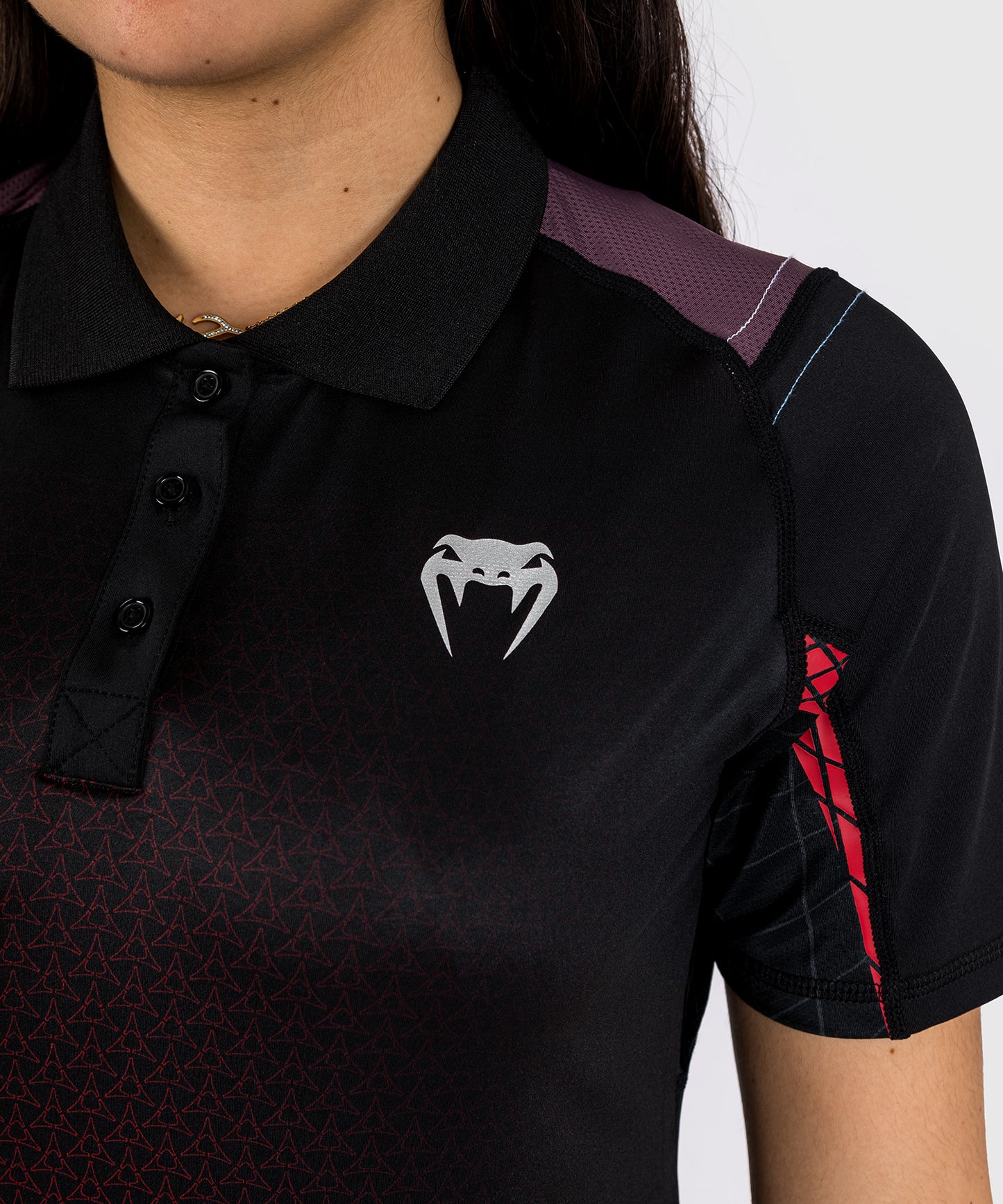 Venum x Dodge Banshee Polo de mujer Dry Tech - Negro